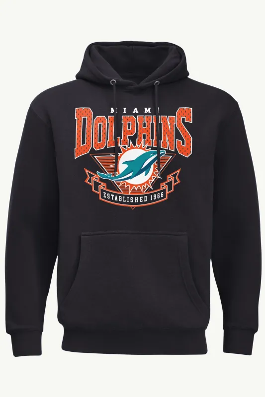 MENS MIAMI DOLPHINS 80's INSPIRED HOODIE sold by Starter