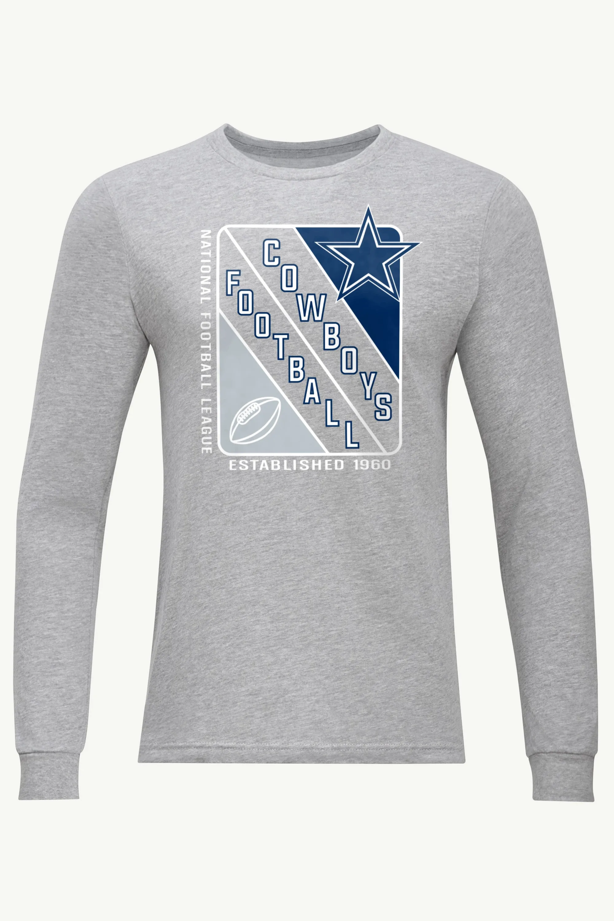 MENS DALLAS COWBOYS SHIELD LOGO LONG SLEEVE T SHIRT sold by Starter