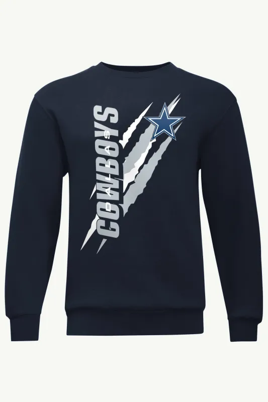 MENS DALLAS COWBOYS COLOR SCRATCH SWEATSHIRT sold by Starter