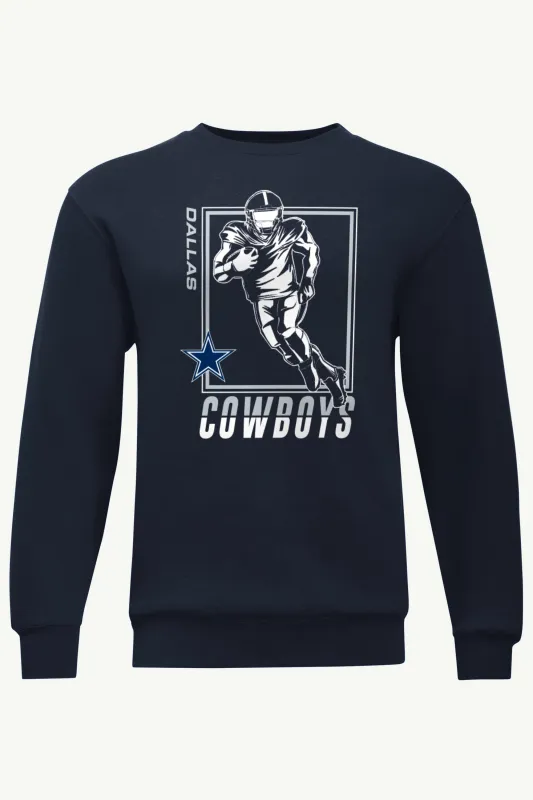 MENS DALLAS COWBOYS PLAYER GRID SWEATSHIRT made by Starter