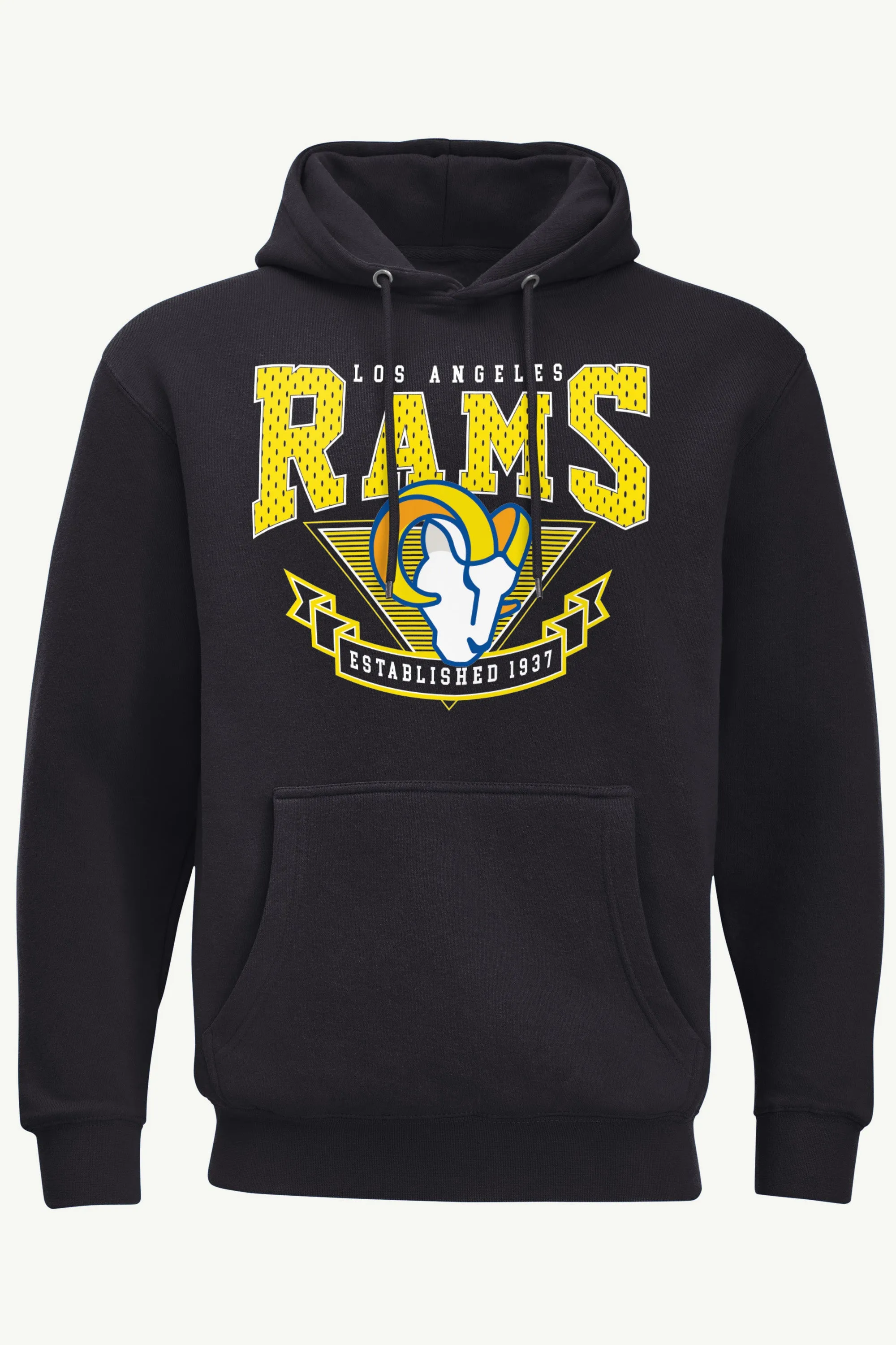 MENS LOS ANGELES RAMS 80's INSPIRED HOODIE sold by Starter