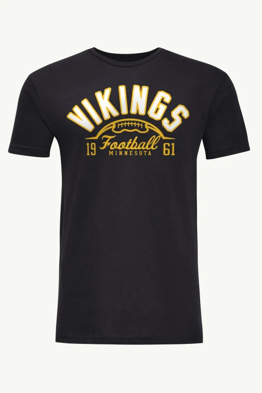 MENS MINNESOTA VIKINGS HALF BALL T SHIRT sold by Starter