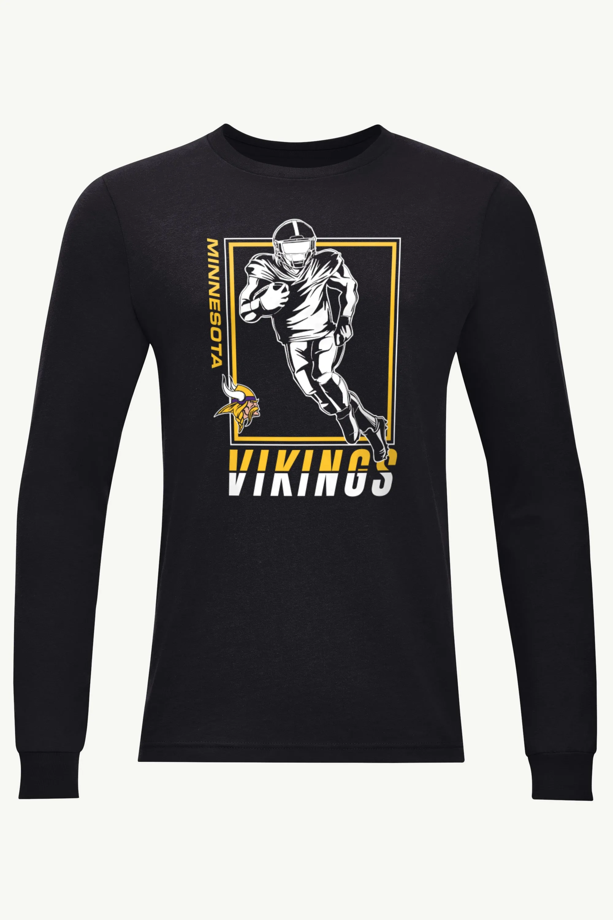 MENS MINNESOTA VIKINGS PLAYER GRID TEAM LONG SLEEVE T SHIRT sold by Starter