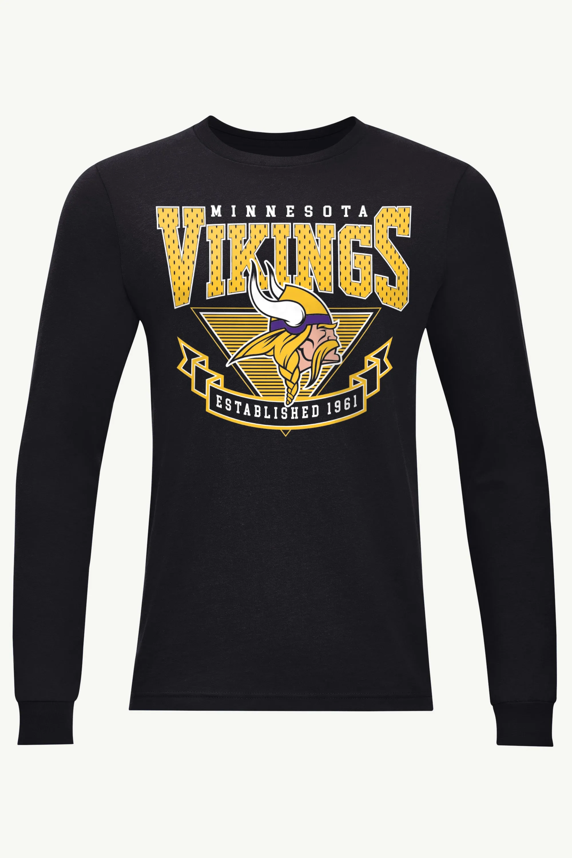 MENS MINNESOTA VIKINGS 80's INSPIRED LONG SLEEVE T SHIRT sold by Starter