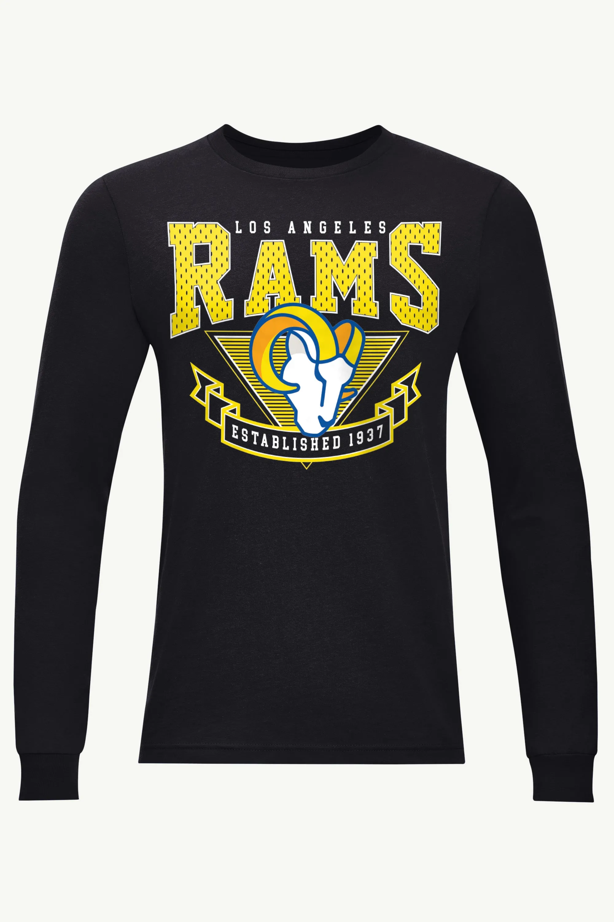MENS LOS ANGELES RAMS 80's INSPIRED LONG SLEEVE T SHIRT sold by Starter