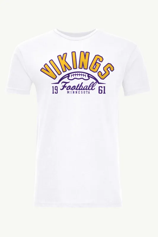 MENS MINNESOTA VIKINGS HALF BALL T SHIRT sold by Starter