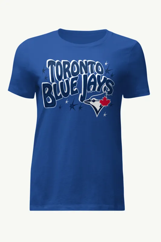 WOMENS TORONTO BLUE JAYS FIREWORKS T SHIRT sold by Starter