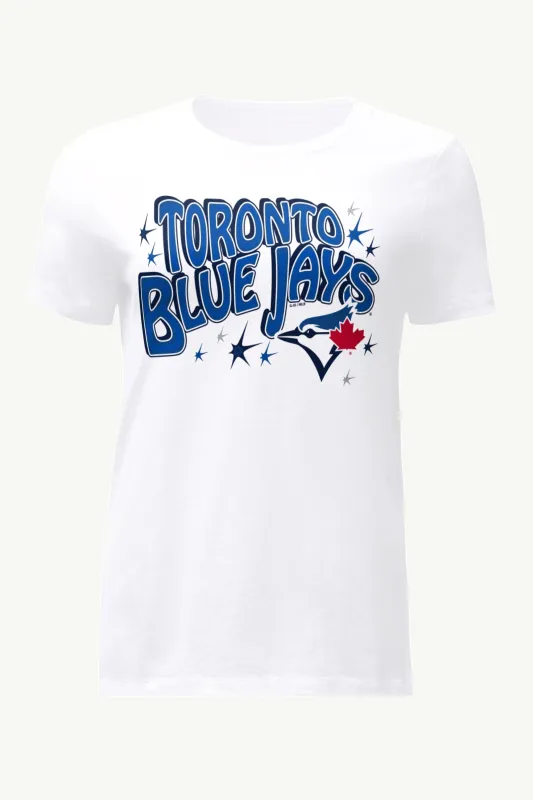 WOMENS TORONTO BLUE JAYS FIREWORKS T SHIRT sold by Starter