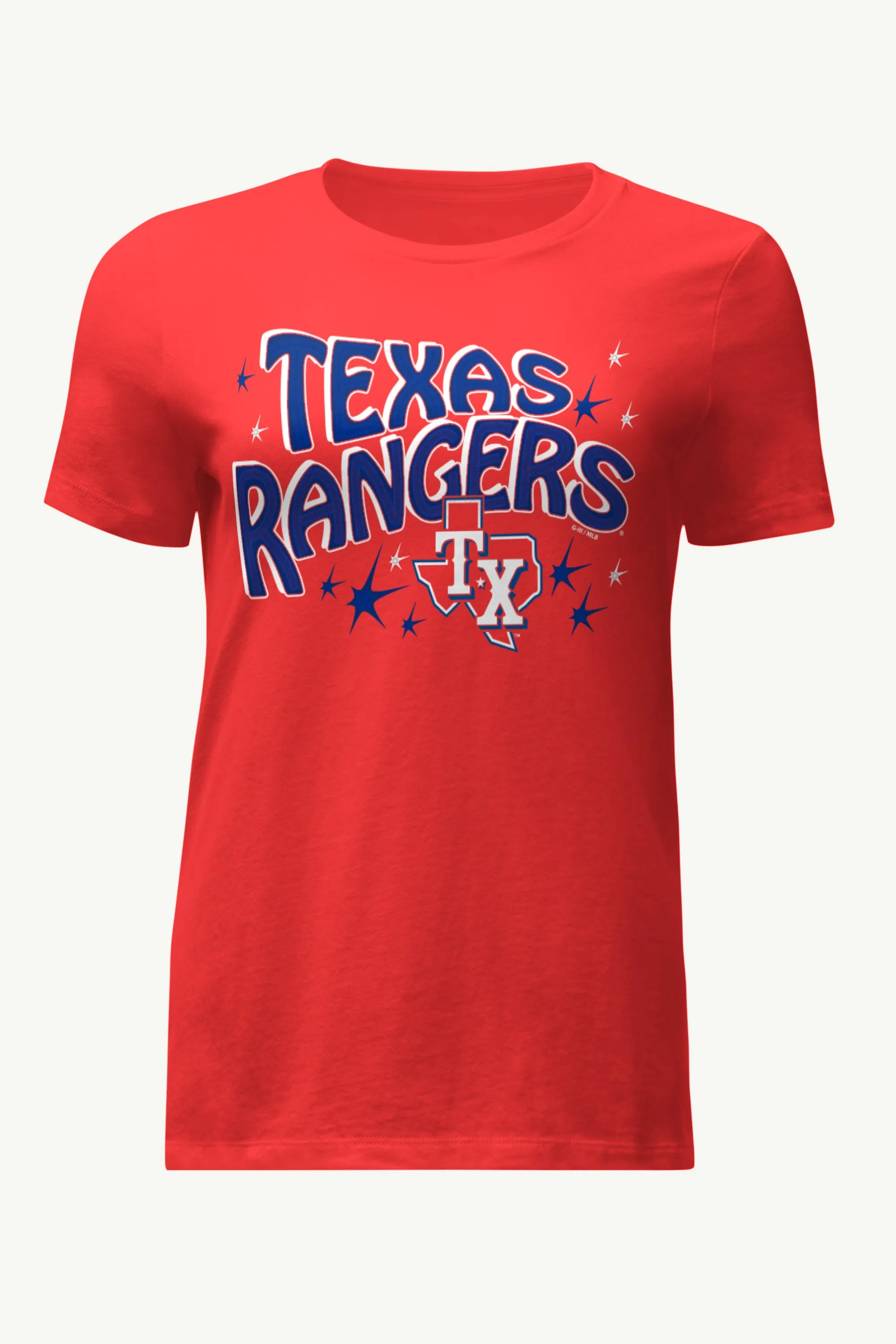 WOMENS TEXAS RANGERS FIREWORKS T SHIRT sold by Starter