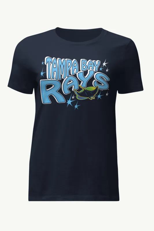 WOMENS TAMPA BAY RAYS FIREWORKS T SHIRT sold by Starter