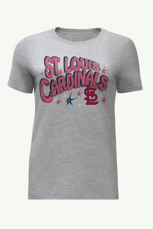 WOMENS ST LOUIS CARDINALS FIREWORKS T SHIRT sold by Starter
