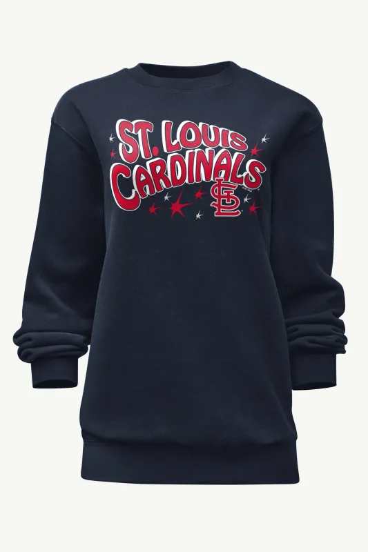 WOMENS ST LOUIS CARDINALS FIREWORKS SWEATSHIRT sold by Starter