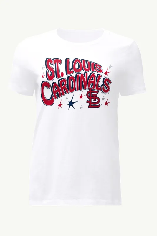 WOMENS ST LOUIS CARDINALS FIREWORKS T SHIRT sold by Starter