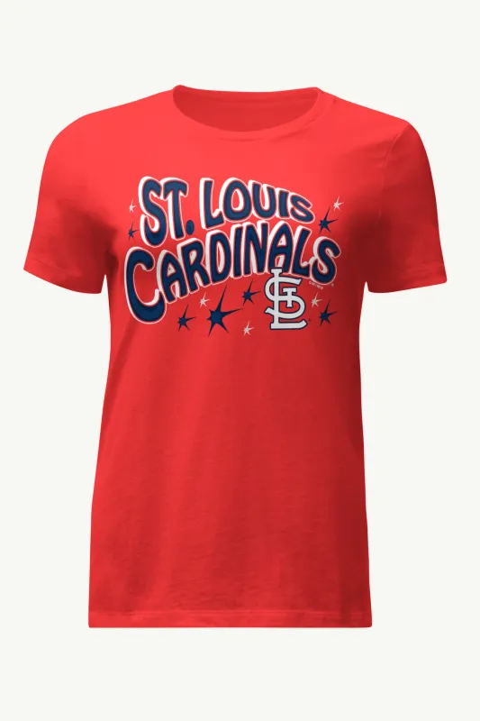 WOMENS ST LOUIS CARDINALS FIREWORKS T SHIRT sold by Starter