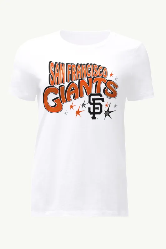 WOMENS SAN FRANCISCO GIANTS FIREWORKS T SHIRT sold by Starter