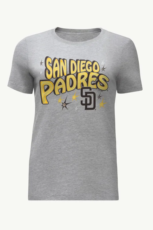 WOMENS SAN DIEGO PADRES FIREWORKS T SHIRT sold by Starter