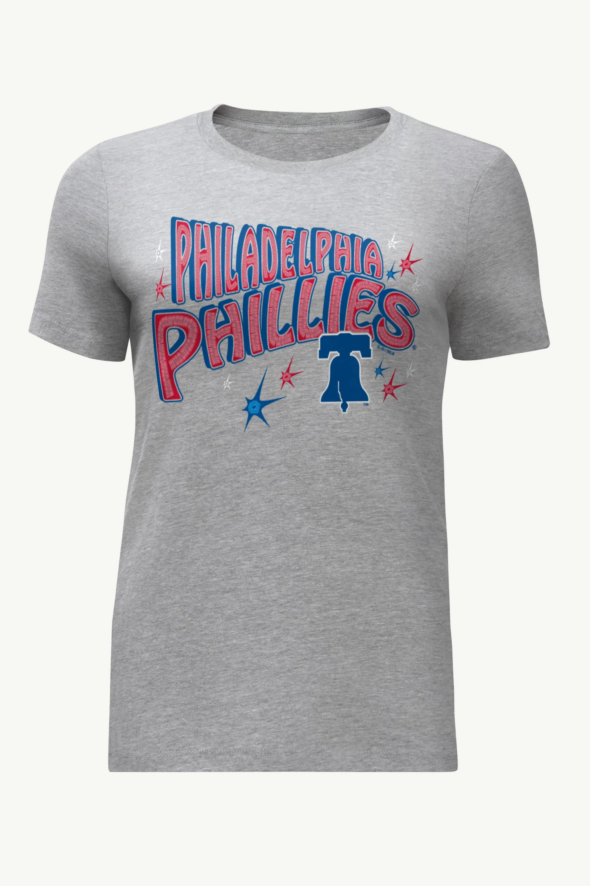 WOMENS PHILADELPHIA PHILLIES FIREWORKS T SHIRT sold by Starter
