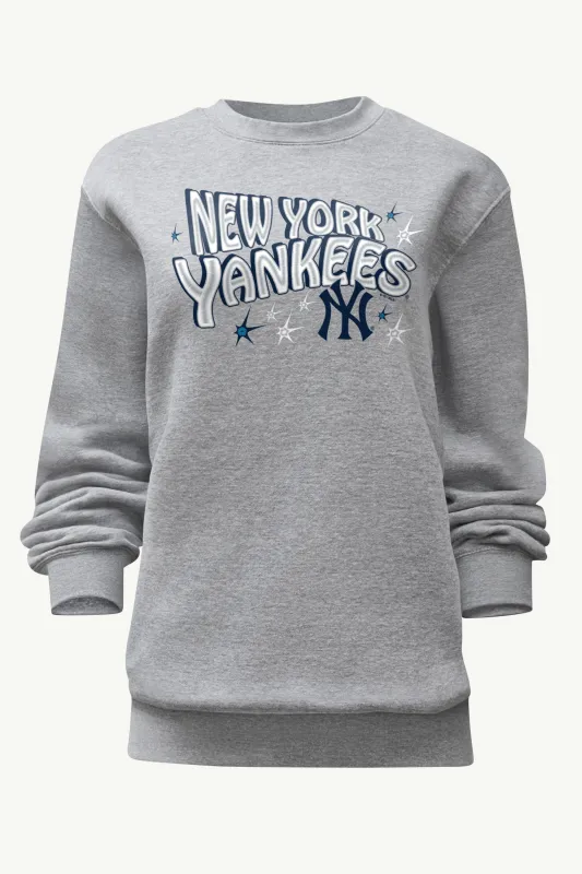 WOMENS NEW YORK YANKEES FIREWORKS SWEATSHIRT made by Starter