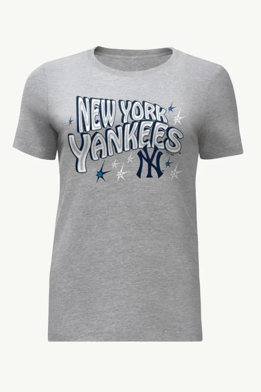 WOMENS NEW YORK YANKEES FIREWORKS T SHIRT sold by Starter