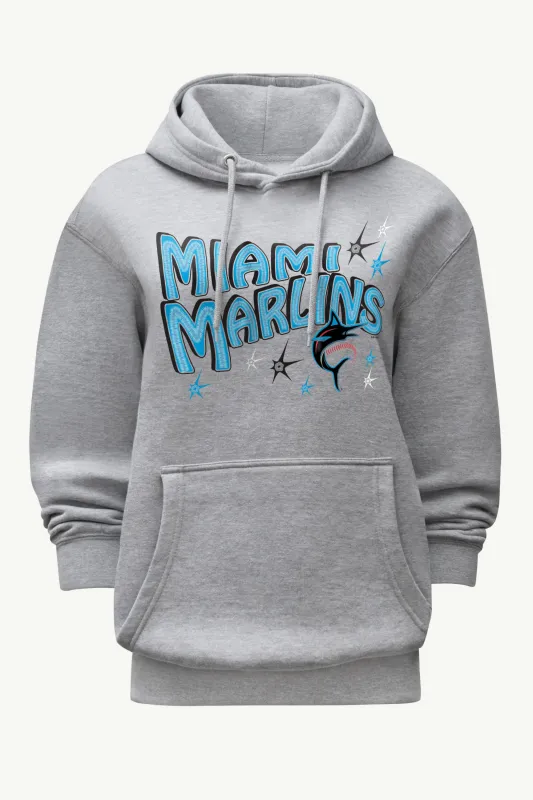 WOMENS MIAMI MARLINS FIREWORKS HOODIE sold by Starter