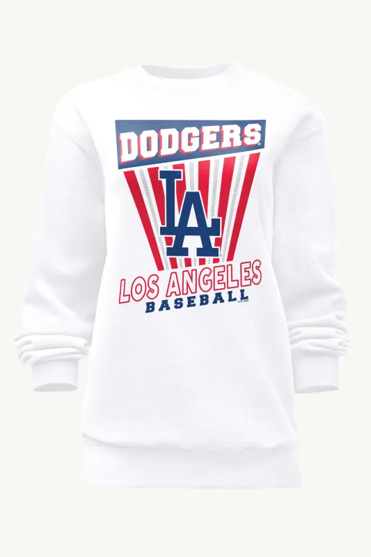 WOMENS LOS ANGELES DODGERS POSTER PRINT SWEATSHIRT sold by Starter