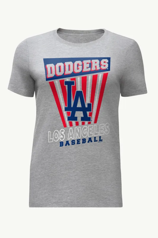 WOMENS LOS ANGELES DODGERS POSTER PRINT T SHIRT sold by Starter