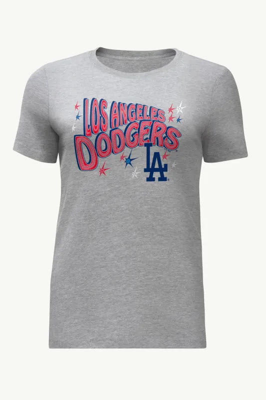WOMENS LOS ANGELES DODGERS FIREWORKS T SHIRT sold by Starter