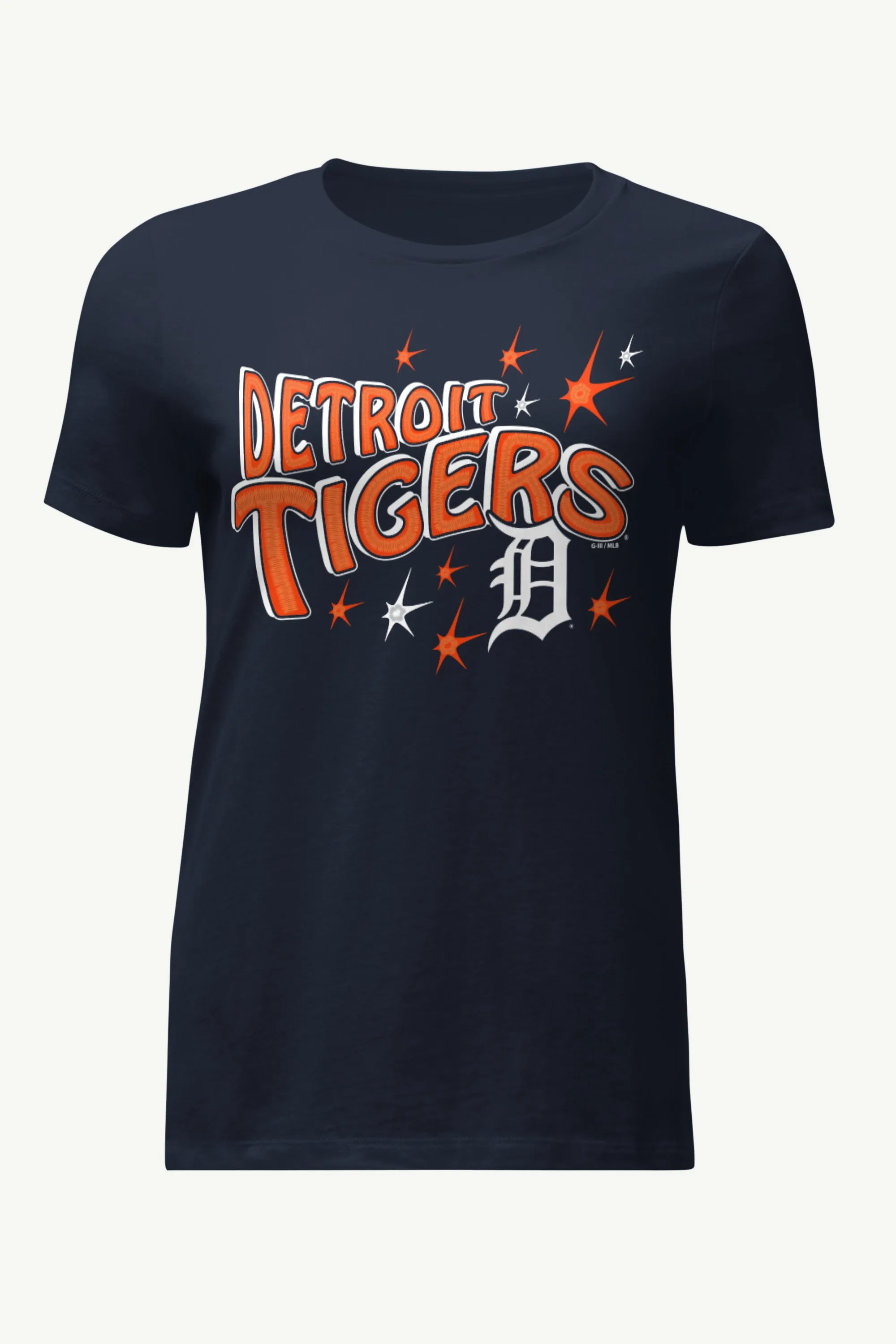 WOMENS DETROIT TIGERS FIREWORKS T SHIRT sold by Starter