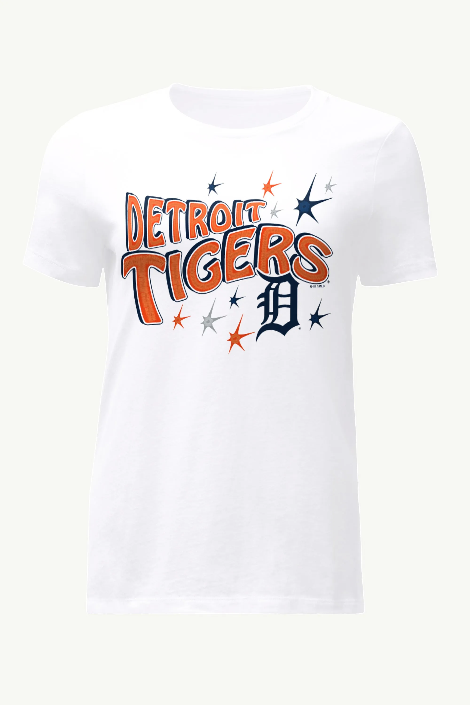 WOMENS DETROIT TIGERS FIREWORKS T SHIRT sold by Starter