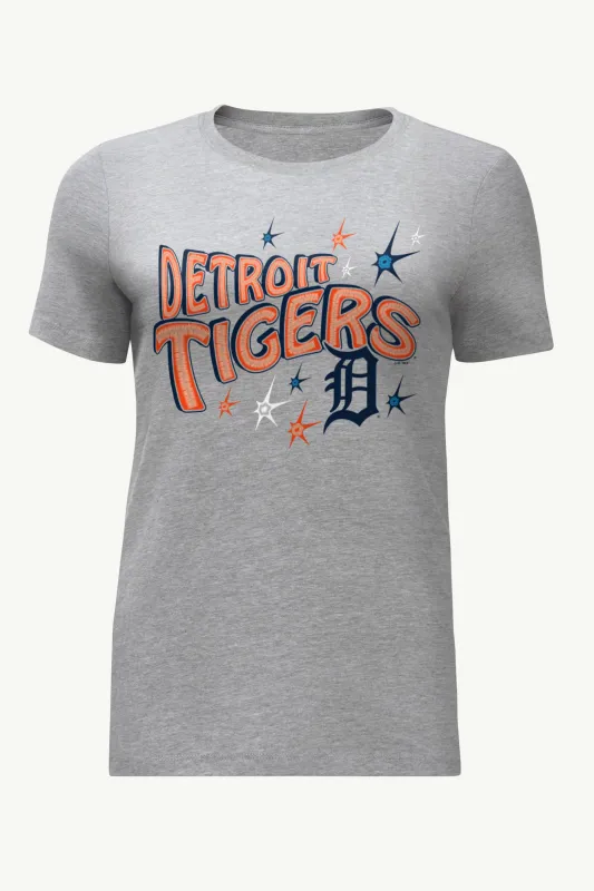 WOMENS DETROIT TIGERS FIREWORKS T SHIRT sold by Starter