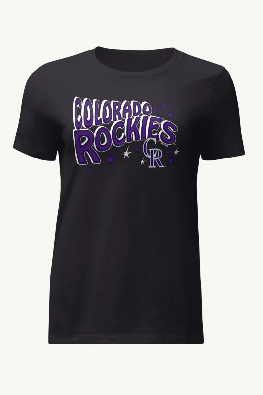 WOMENS COLORADO ROCKIES FIREWORKS T SHIRT sold by Starter