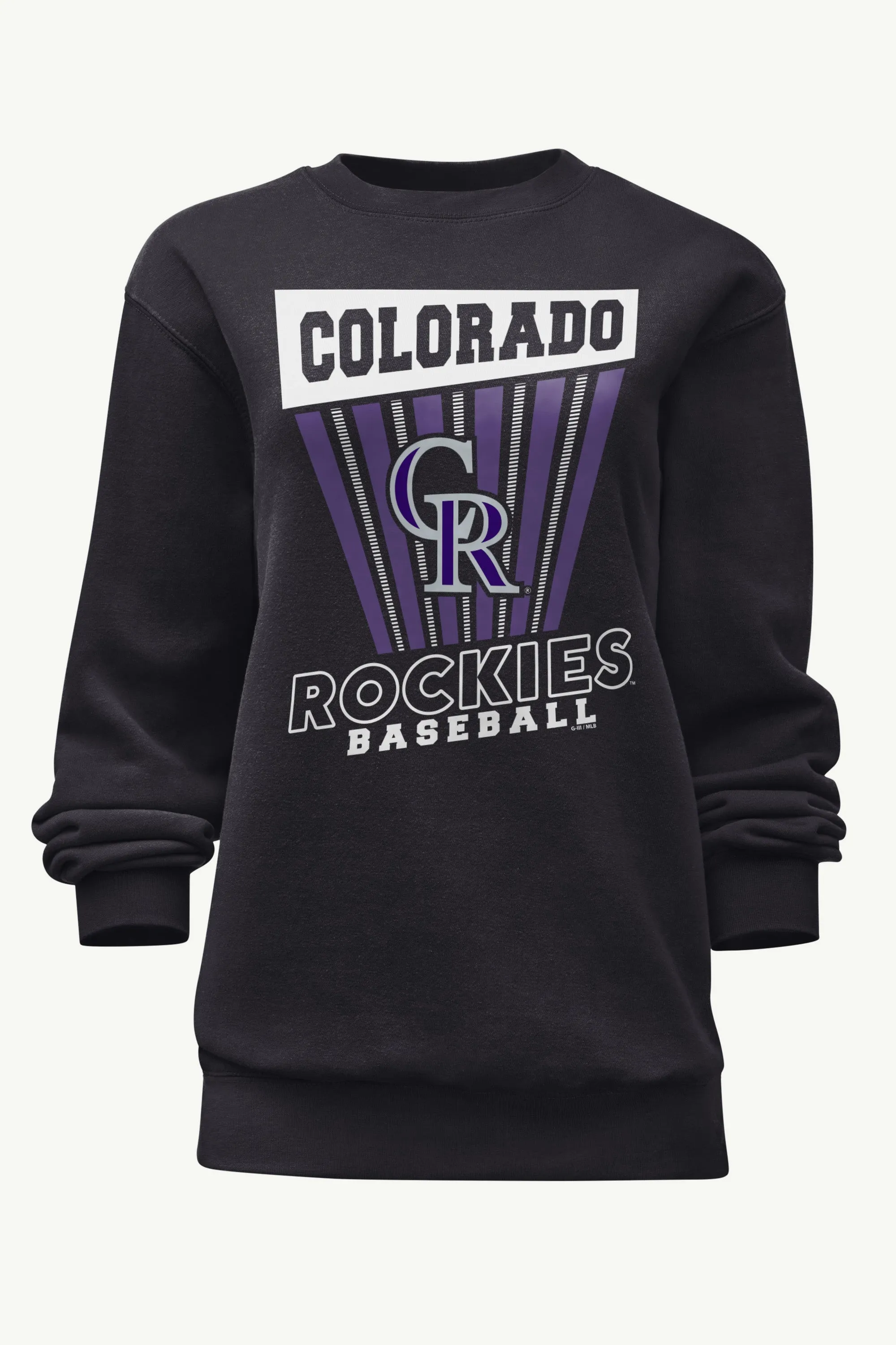 WOMENS COLORADO ROCKIES POSTER PRINT SWEATSHIRT sold by Starter