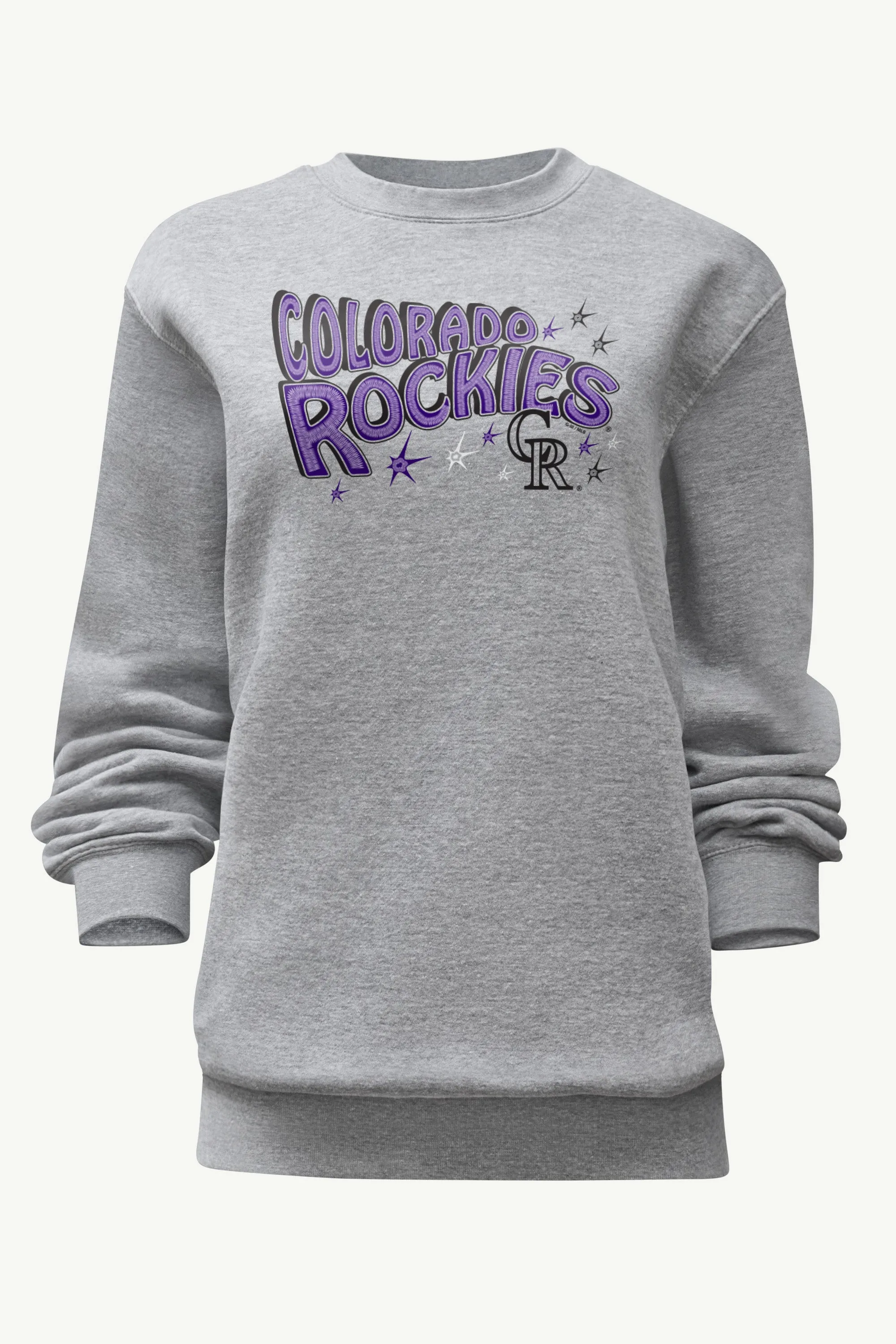 WOMENS COLORADO ROCKIES FIREWORKS SWEATSHIRT sold by Starter