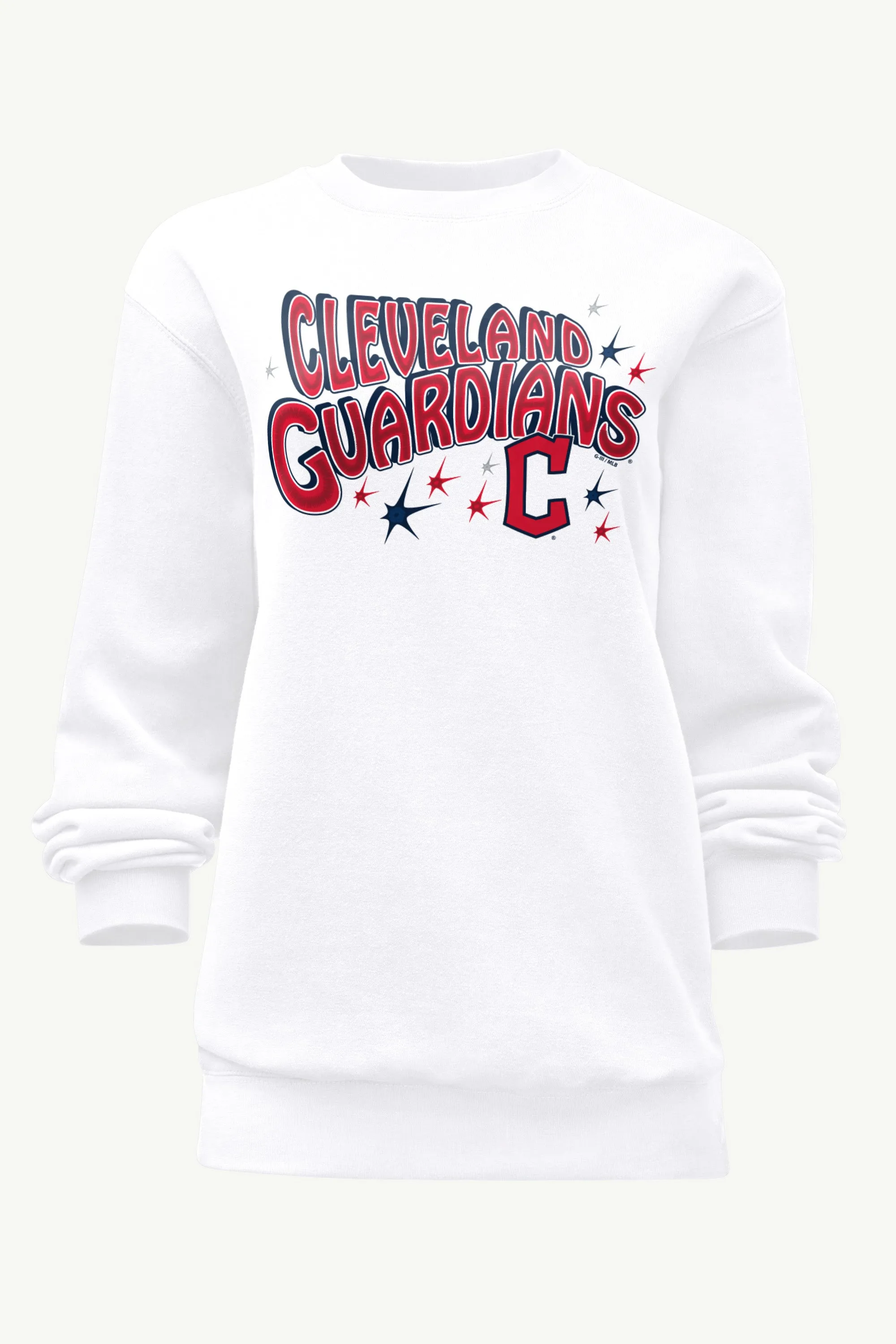 WOMENS CLEVELAND GUARDIANS FIREWORKS SWEATSHIRT sold by Starter