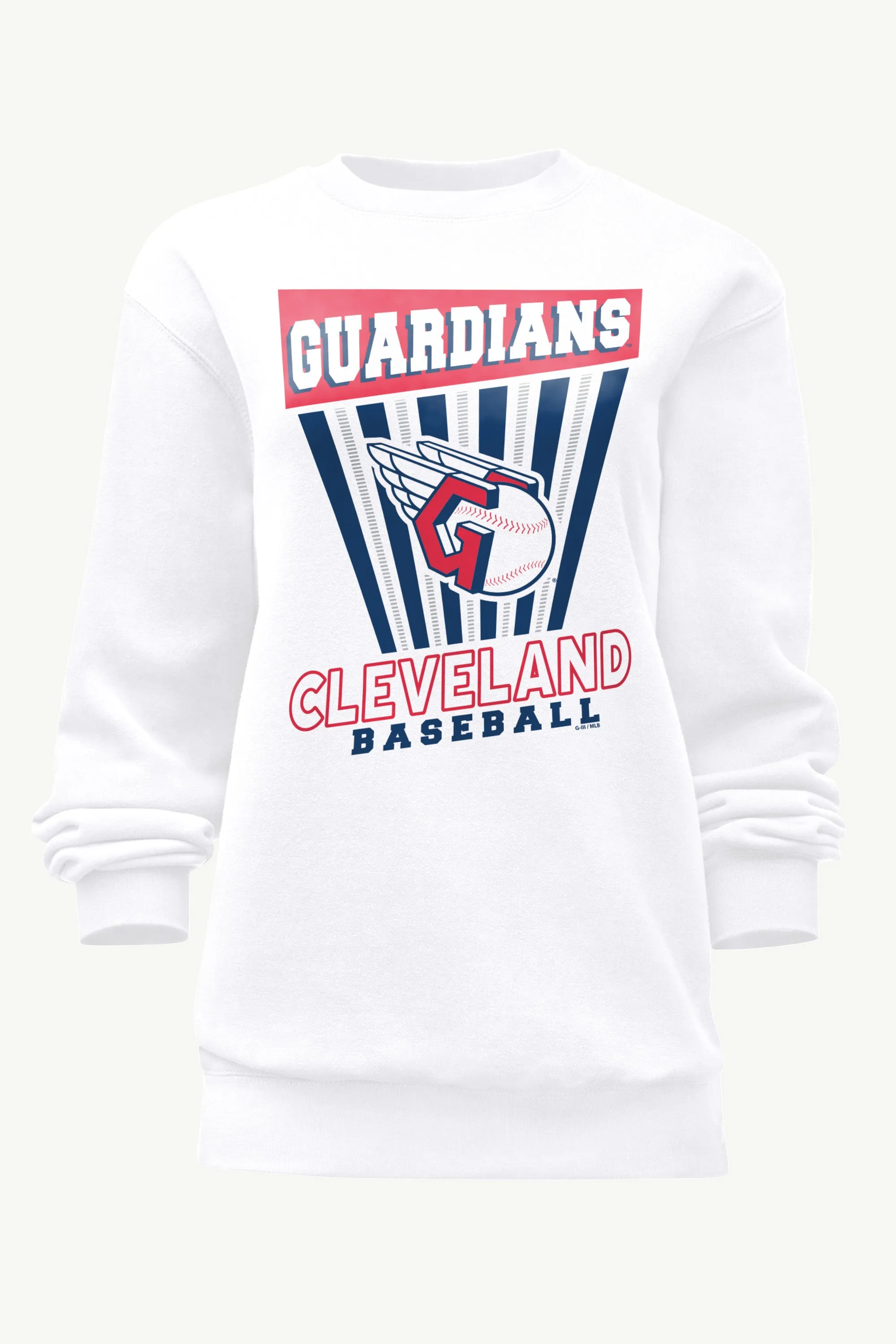 WOMENS CLEVELAND GUARDIANS POSTER PRINT SWEATSHIRT sold by Starter