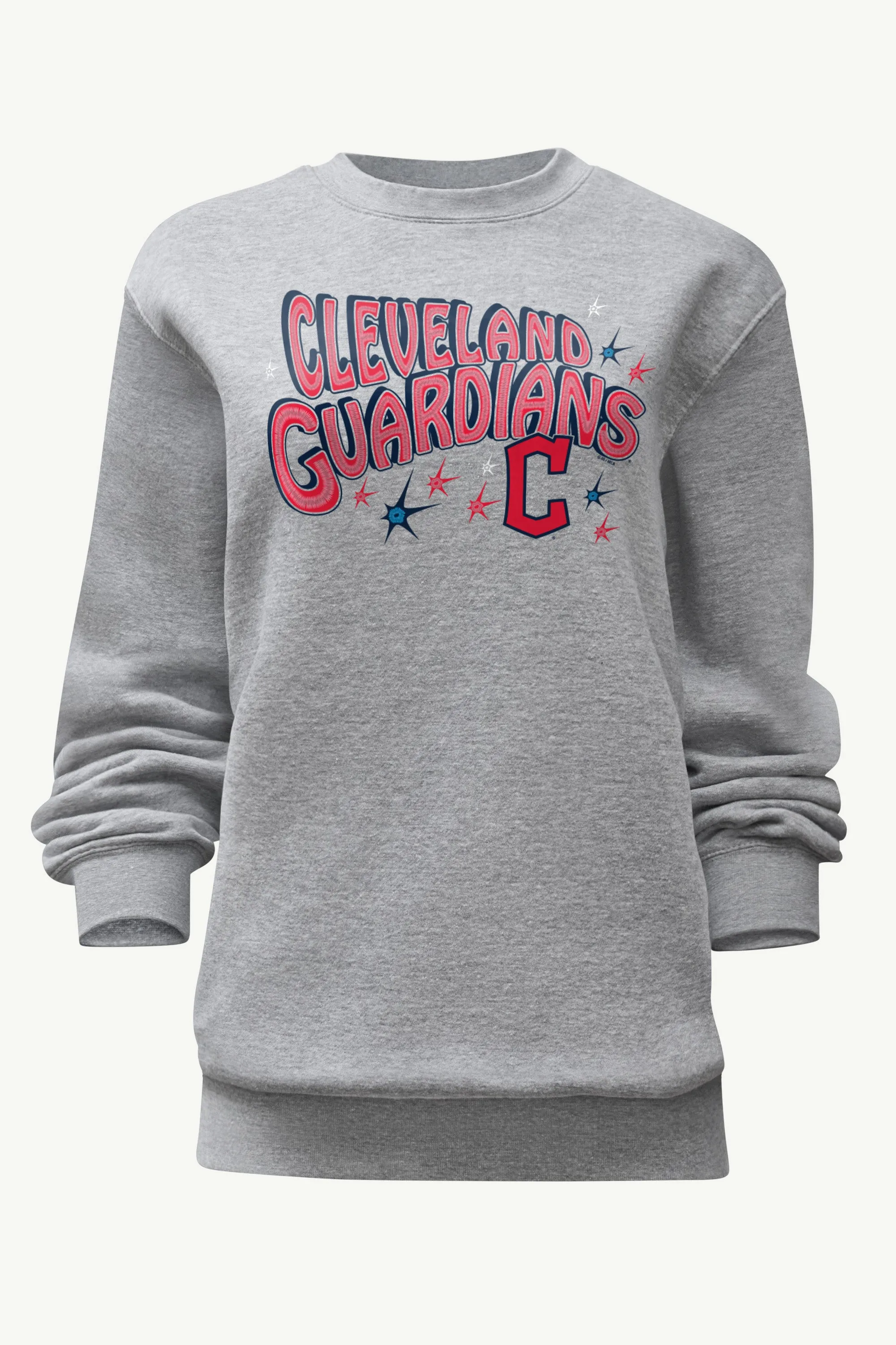 WOMENS CLEVELAND GUARDIANS FIREWORKS SWEATSHIRT sold by Starter
