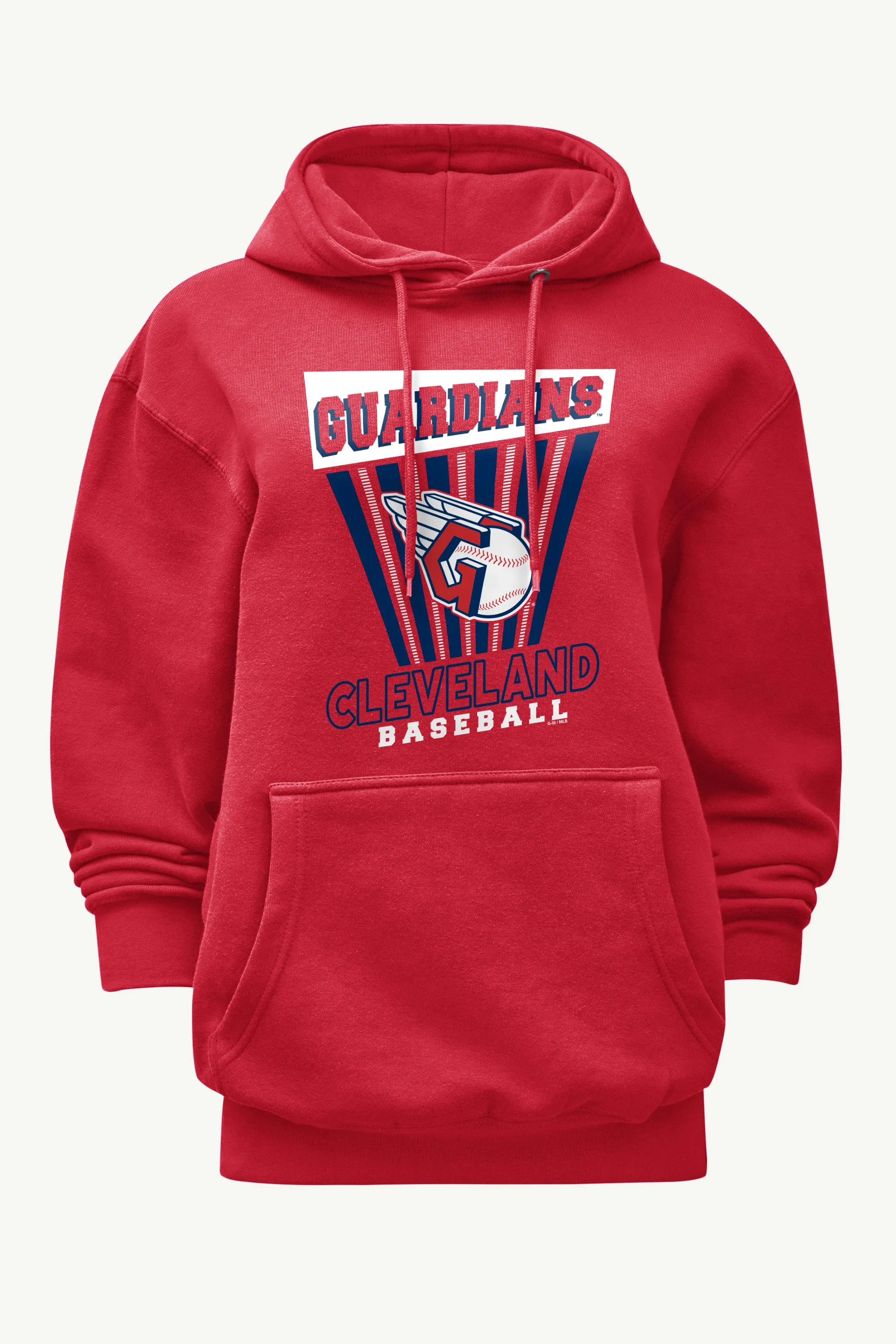 WOMENS CLEVELAND GUARDIANS POSTER PRINT HOODIE sold by Starter