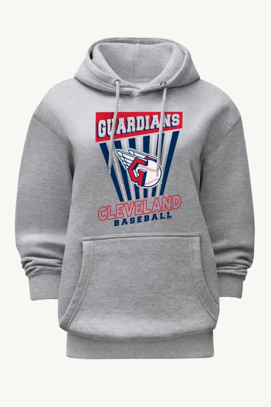 WOMENS CLEVELAND GUARDIANS POSTER PRINT HOODIE sold by Starter