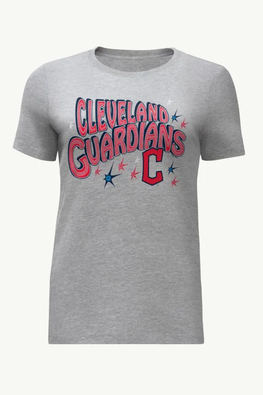 WOMENS CLEVELAND GUARDIANS FIREWORKS T SHIRT sold by Starter