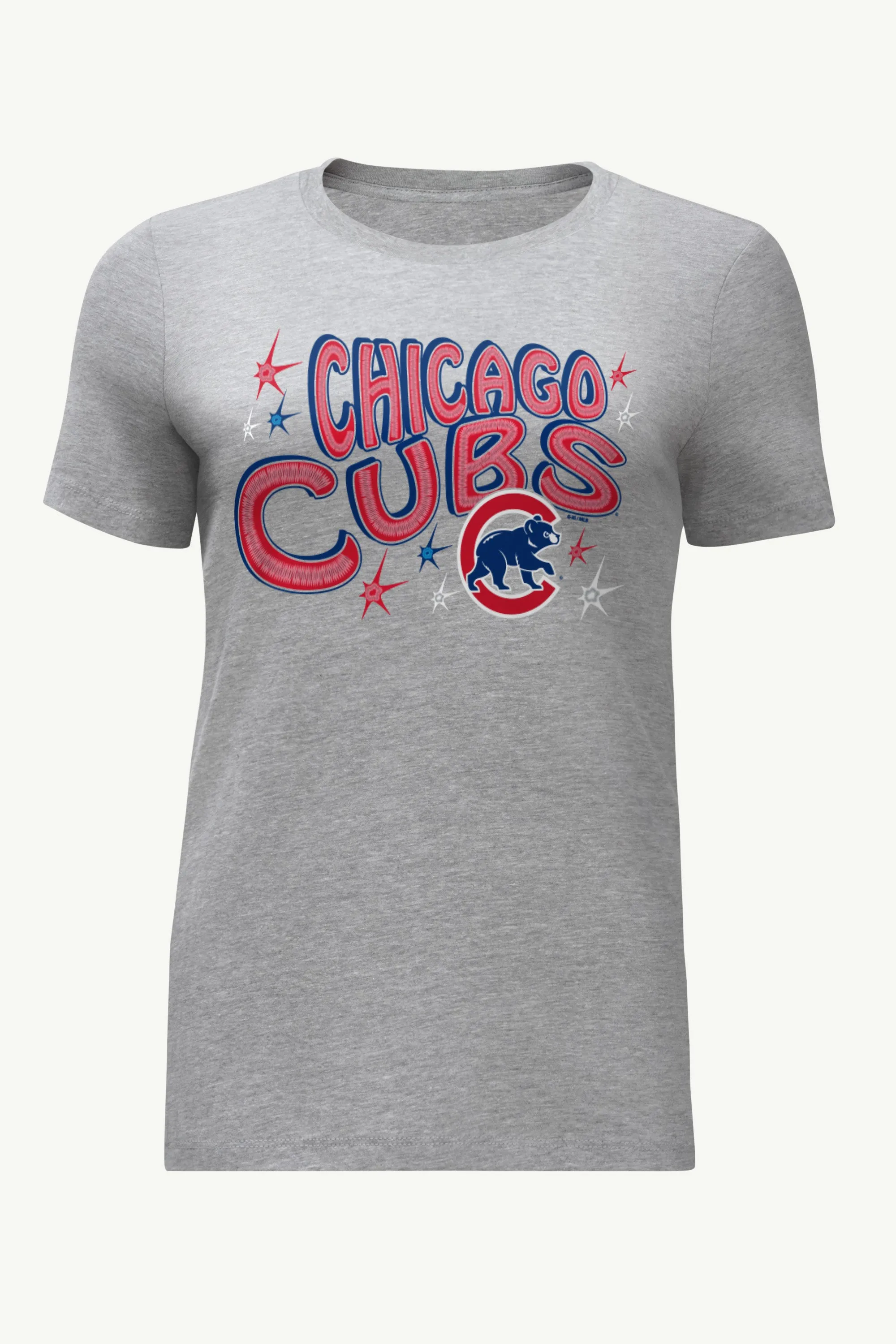 WOMENS CHICAGO CUBS FIREWORKS T SHIRT sold by Starter