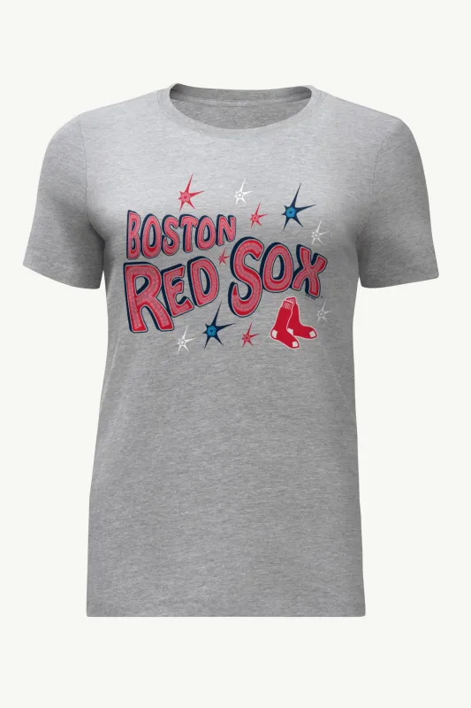 WOMENS BOSTON RED SOX FIREWORKS T SHIRT sold by Starter