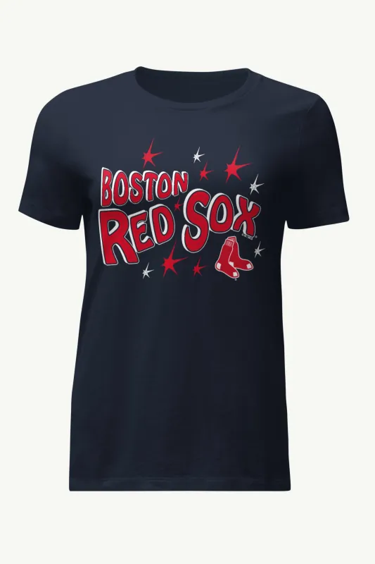 WOMENS BOSTON RED SOX FIREWORKS T SHIRT sold by Starter