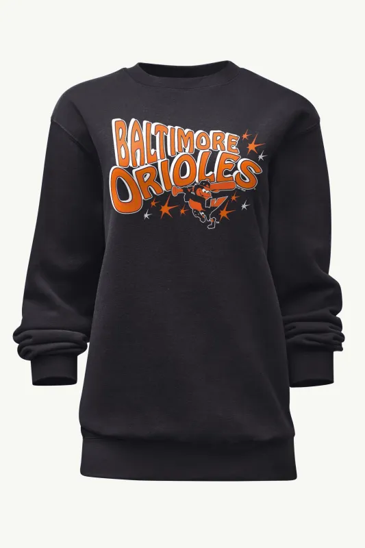 WOMENS BALTIMORE ORIOLES FIREWORKS SWEATSHIRT sold by Starter