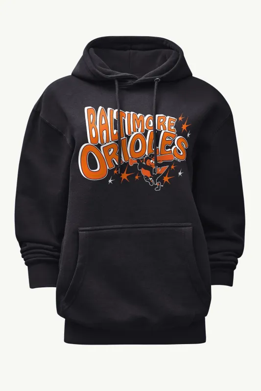 WOMENS BALTIMORE ORIOLES FIREWORKS HOODIE sold by Starter