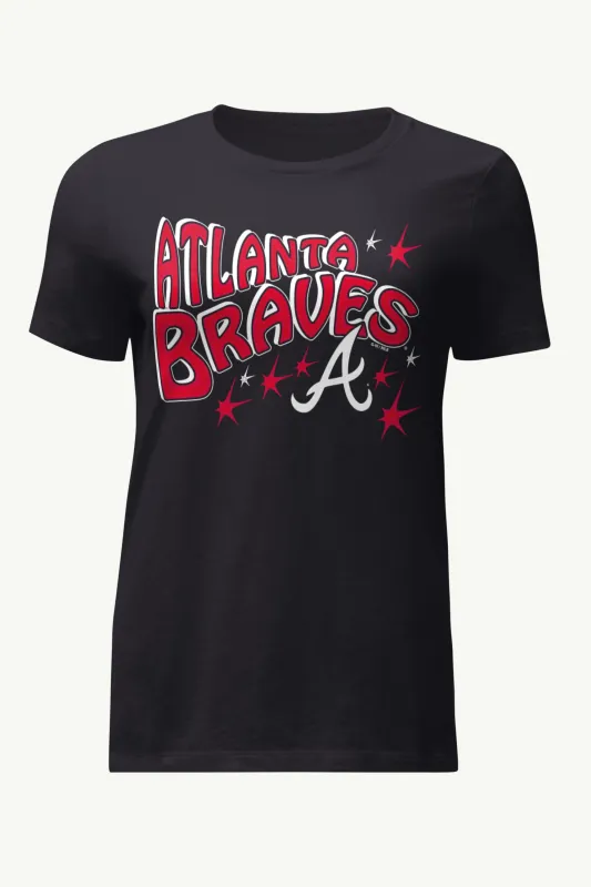 WOMENS ATLANTA BRAVES FIREWORKS T SHIRT sold by Starter