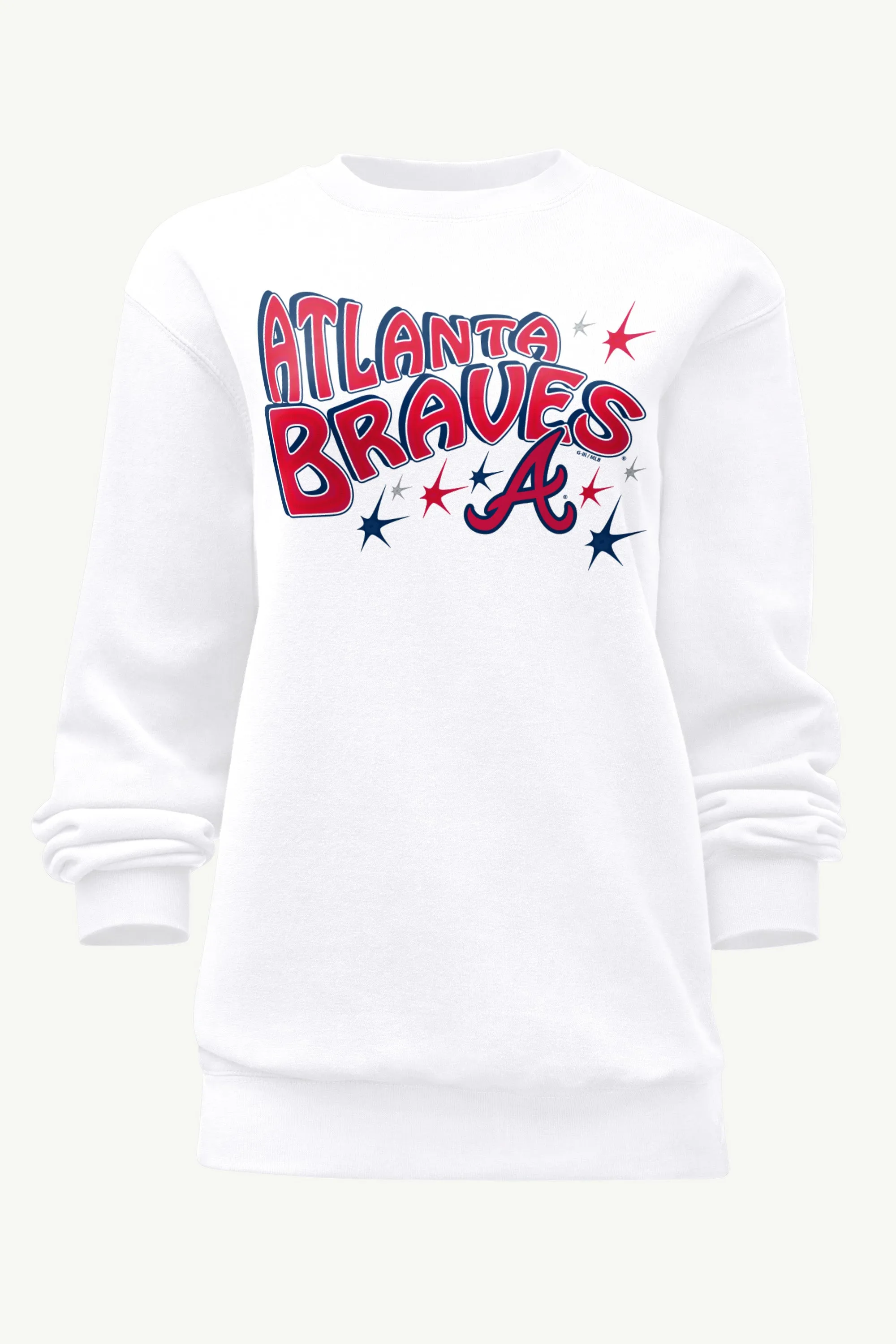 WOMENS ATLANTA BRAVES FIREWORKS SWEATSHIRT sold by Starter