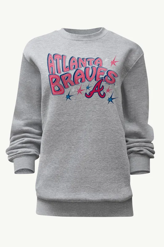 WOMENS ATLANTA BRAVES FIREWORKS SWEATSHIRT sold by Starter