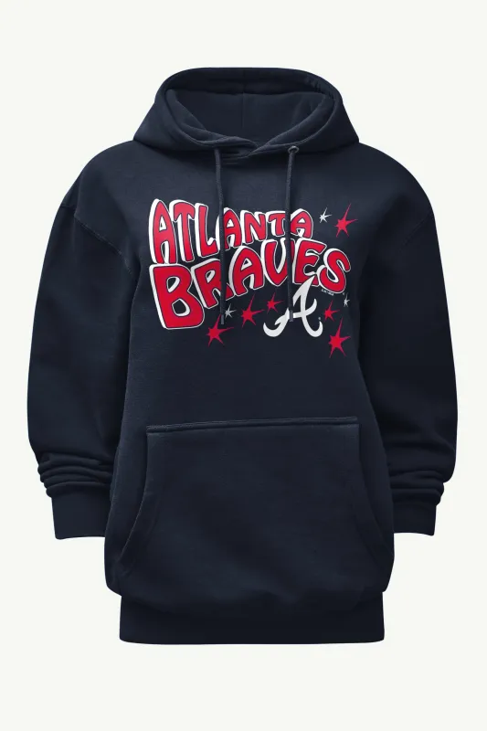 WOMENS ATLANTA BRAVES FIREWORKS HOODIE sold by Starter