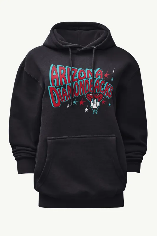 WOMENS ARIZONA DIAMONDBACKS FIREWORKS HOODIE made by Starter