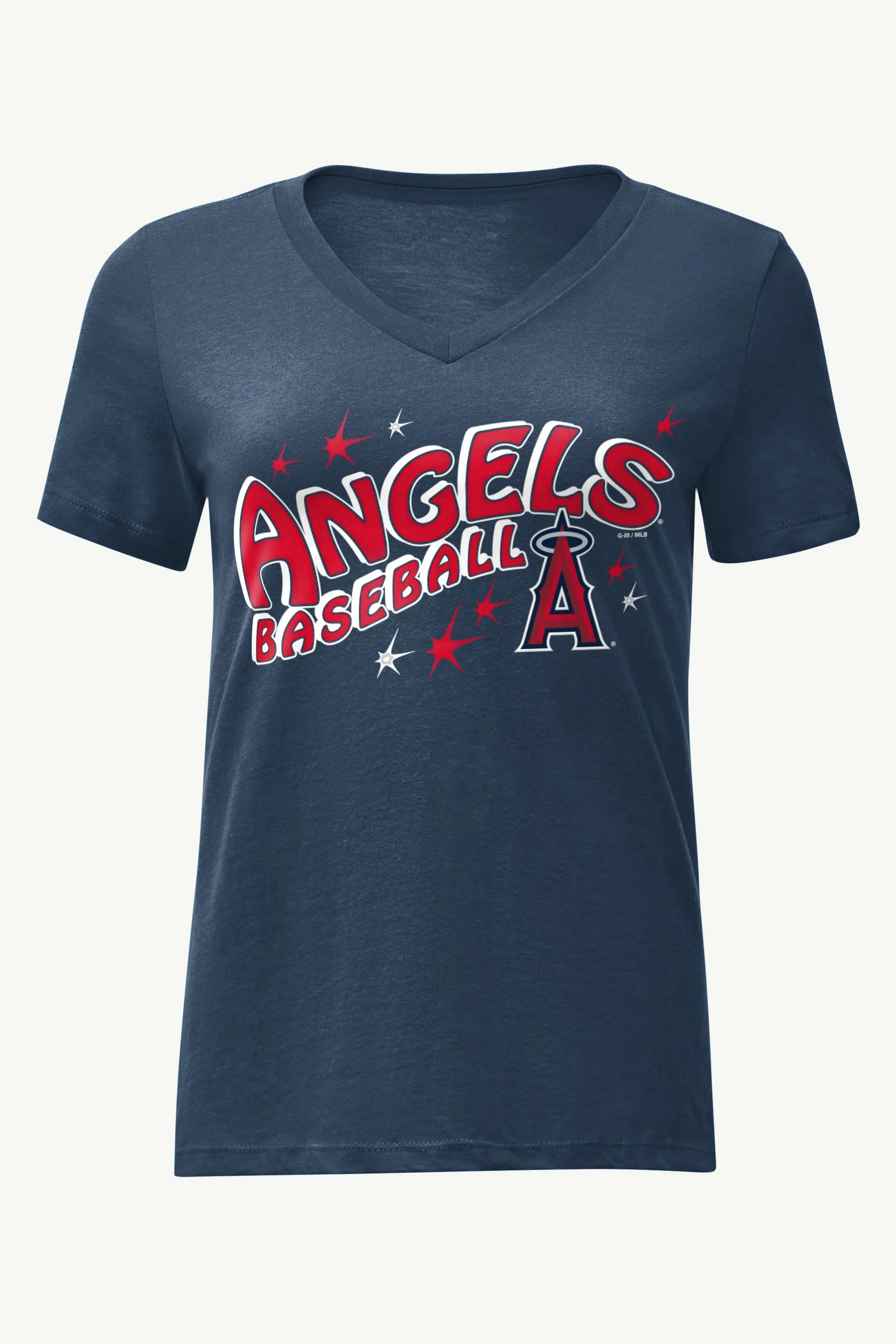 WOMENS LOS ANGELES ANGELS FIREWORKS V NECK T SHIRT sold by Starter
